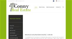 Desktop Screenshot of connyrealestatecostarica.com